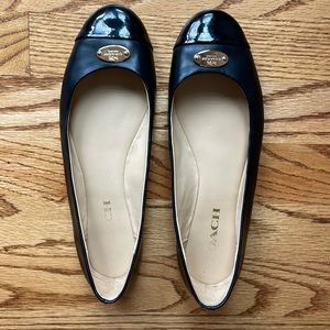 COACH Leather Flats, Size 7.5